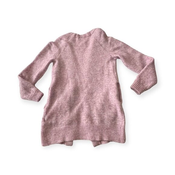 Acne Studios Mohair Wool Blend Open Front Cardigan, Size S, Dusty pink, purple - Picture 4 of 11